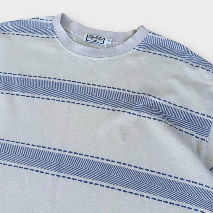 T-shirt vintage con fantasia YSL - XL