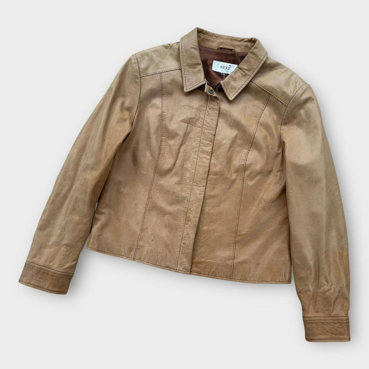 Giacca in pelle Y2K Next: taglia grande da donna