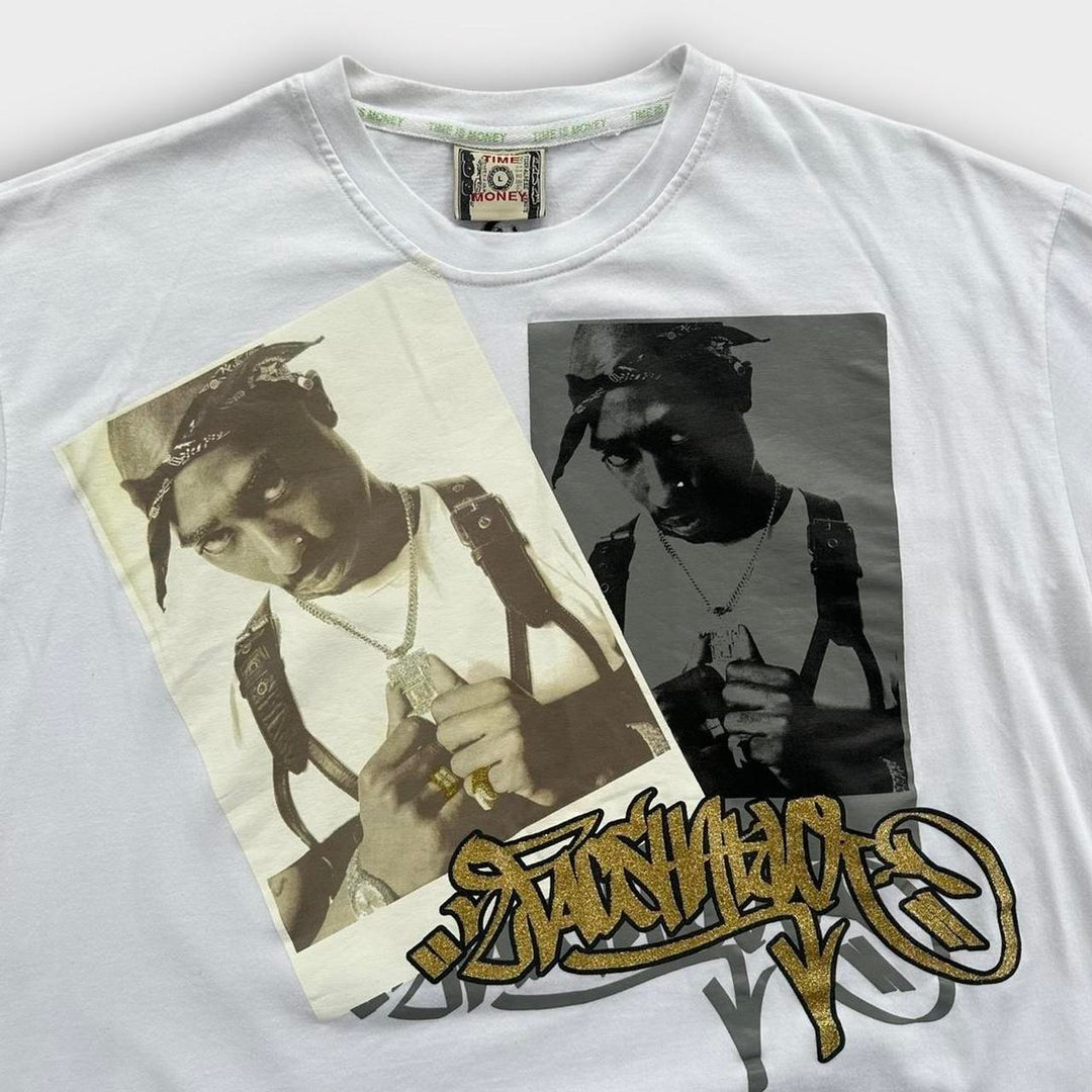 T-shirt grafica Tupac - grande