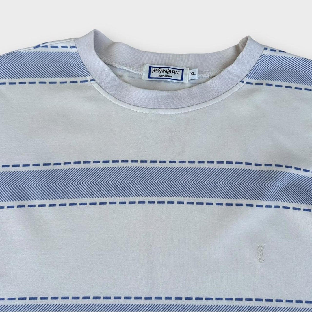 T-shirt vintage con fantasia YSL - XL