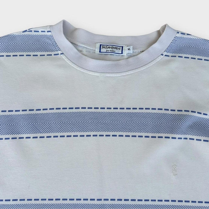 T-shirt vintage con fantasia YSL - XL