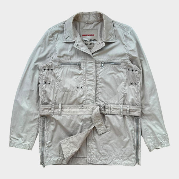 Trench tecnico sportivo Prada - taglia media da donna 44 (vedi