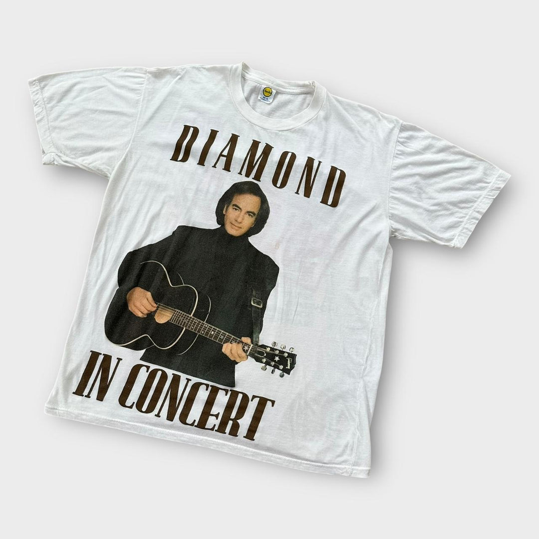 Camicia da concerto vintage Neil Diamond del 1989 - XL