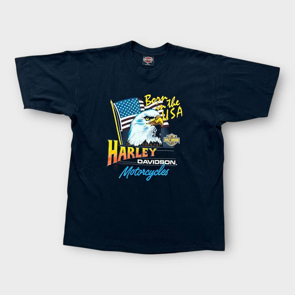T-shirt con grafica vintage Harley Davidson - XL