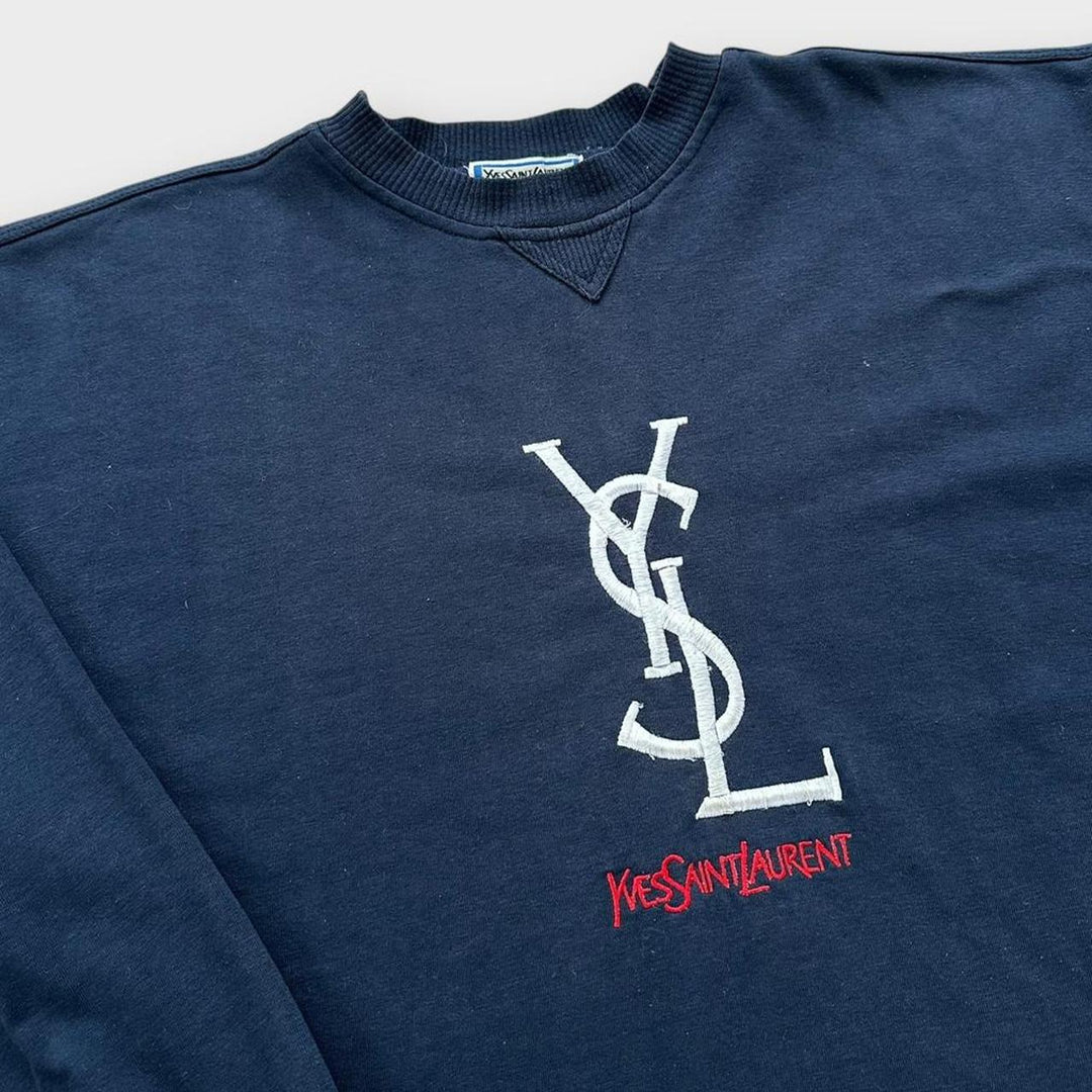 Felpa con scritta YSL - XL