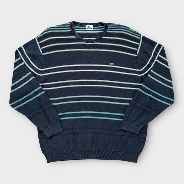 Maglione lavorato a righe Lacoste - XXL