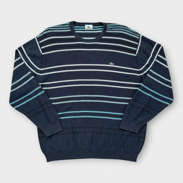 Maglione lavorato a righe Lacoste - XXL