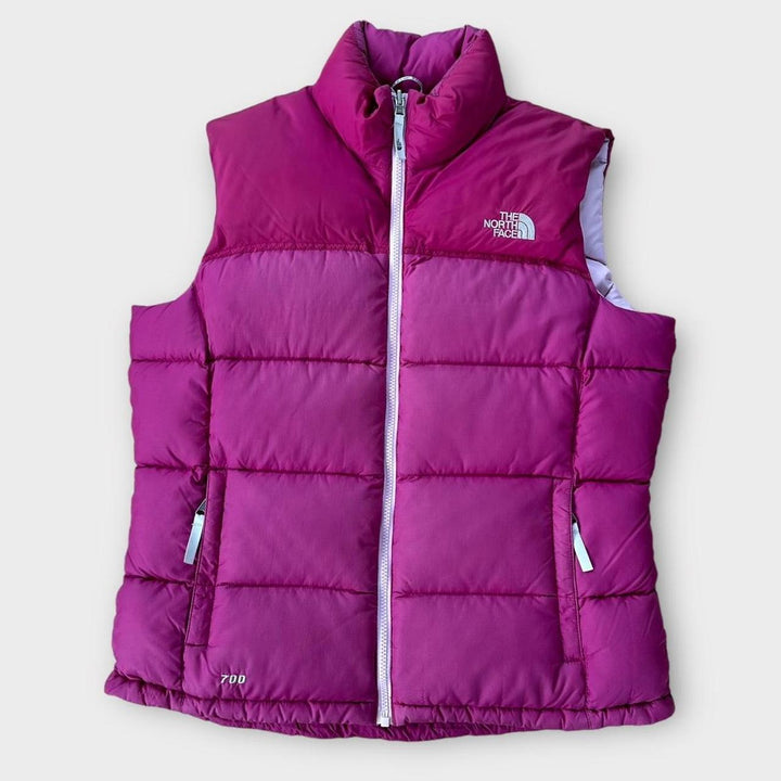 Piumino gilet vintage The North Face - taglia large da donna