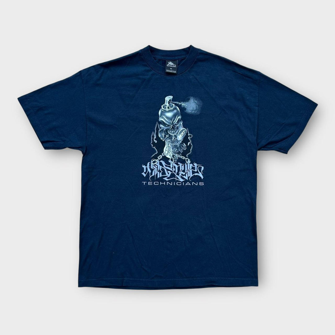 T-shirt grafica Hip-Hop Technicians stile selvaggio - XL