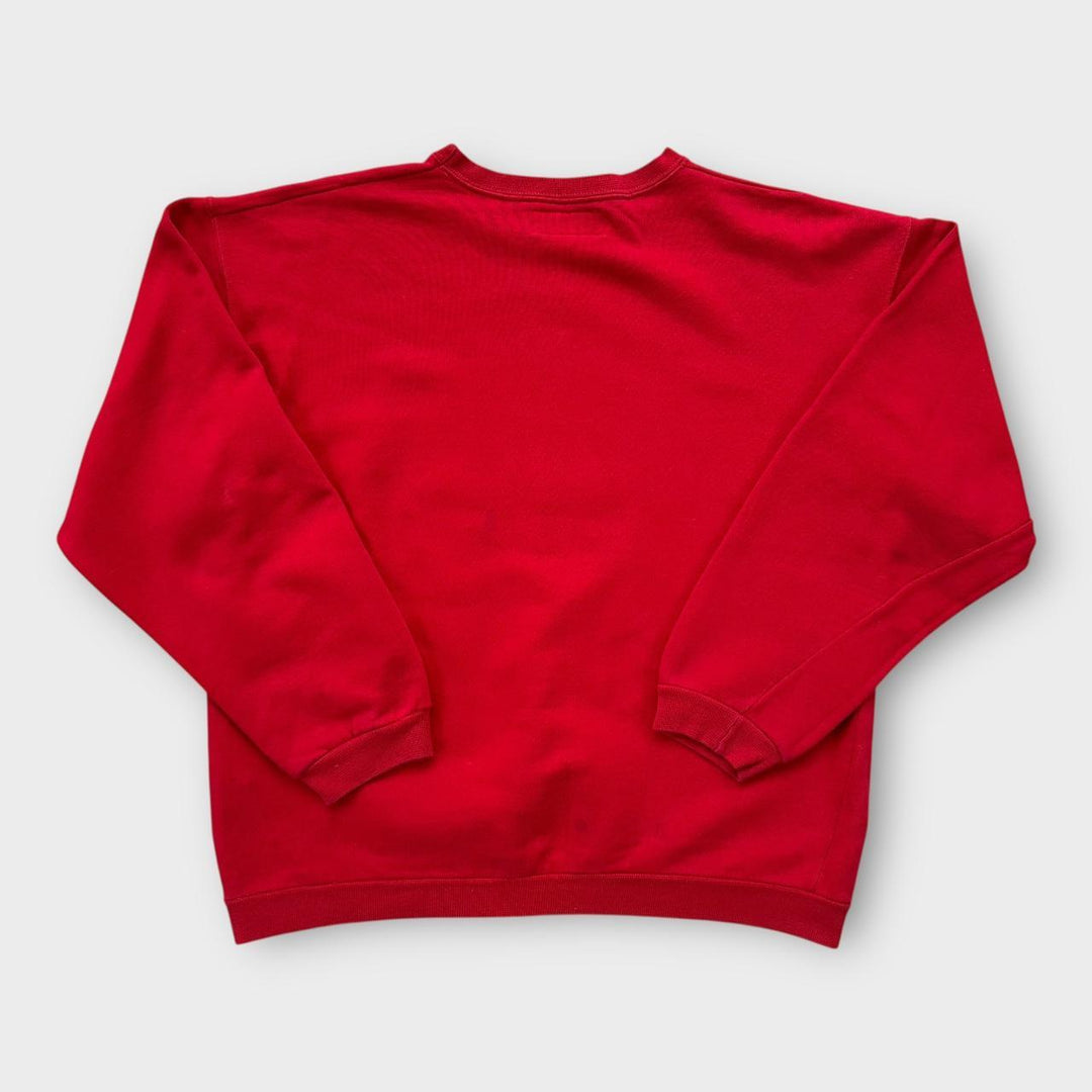 Felpa vintage Italia 90 carrera - grande (squadrata)