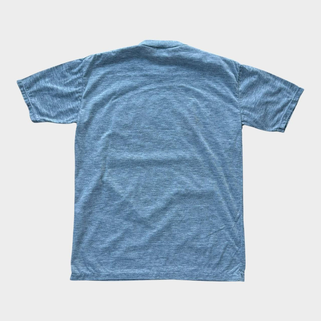 T-shirt grafica da calcio vintage anni '80 dei Rangers - grande (calza come una media)