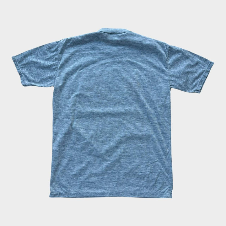 T-shirt grafica da calcio vintage anni '80 dei Rangers - grande (calza come una media)