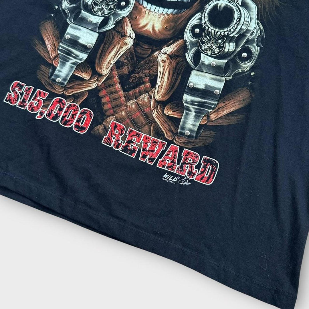 T-shirt grafica con teschio - XL