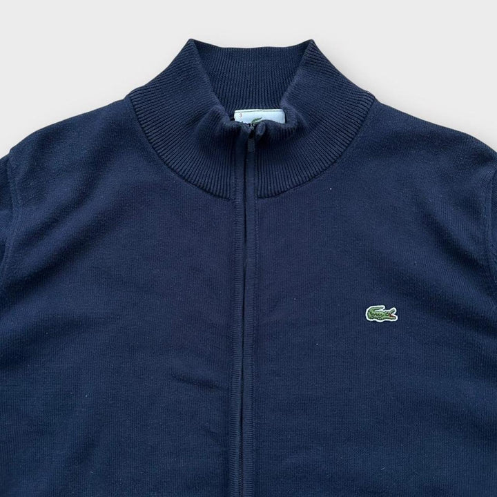 Maglione lavorato a maglia con zip Lacoste - medio