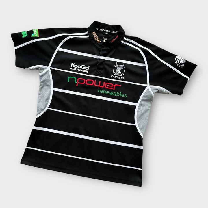 Maglia da rugby vintage Ospreys - XL
