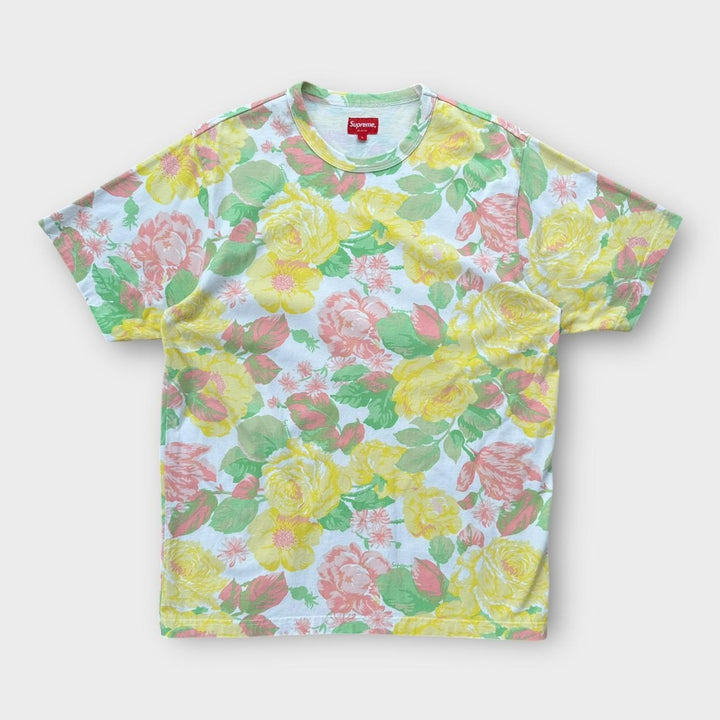T-shirt con grafica Supreme Flowers - grande