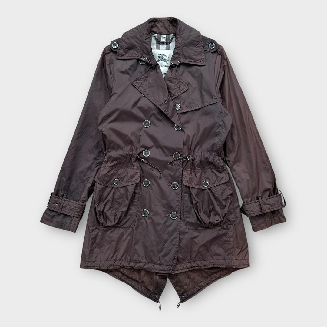 Trench vintage Burberry in nylon - UK6