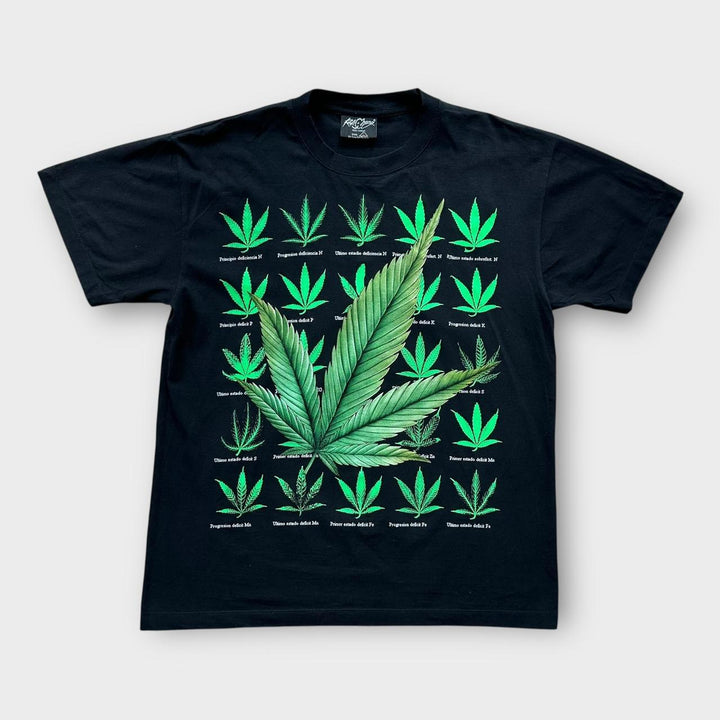 T-shirt con grafica Weed - grande