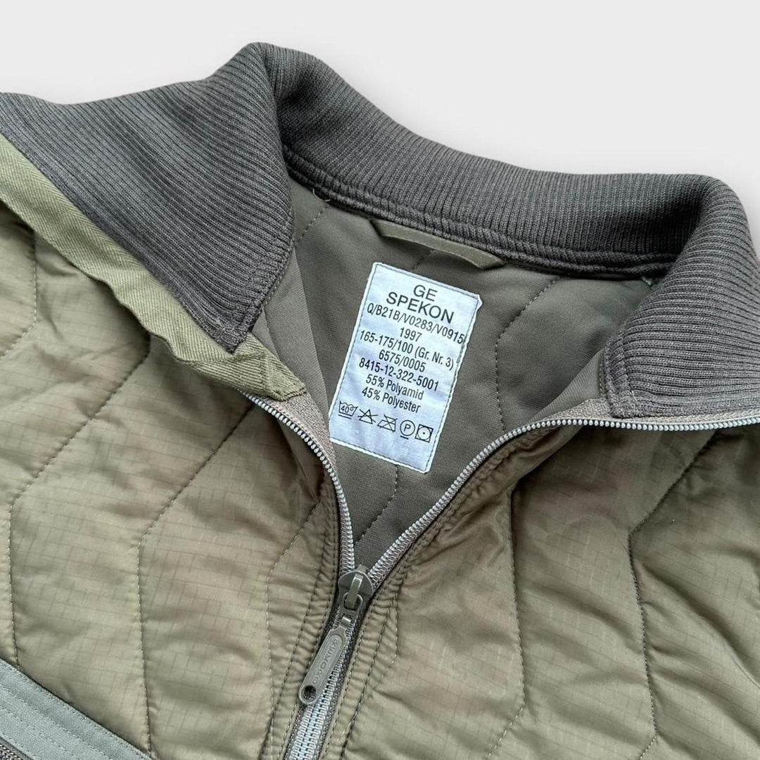 Giacca di linea militare tedesca vintage - media