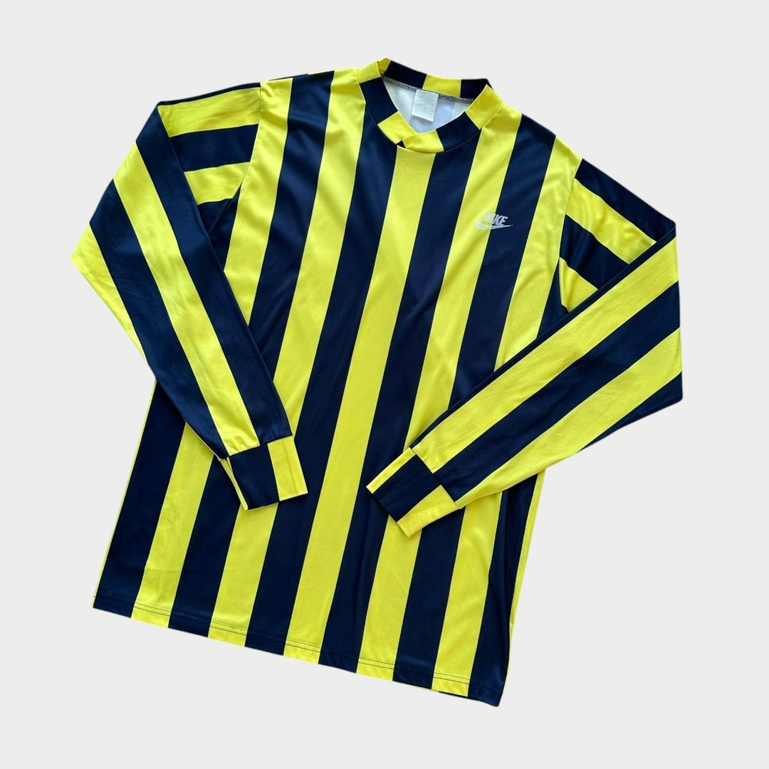 T-shirt a maniche lunghe Nike vintage anni '80 - grande