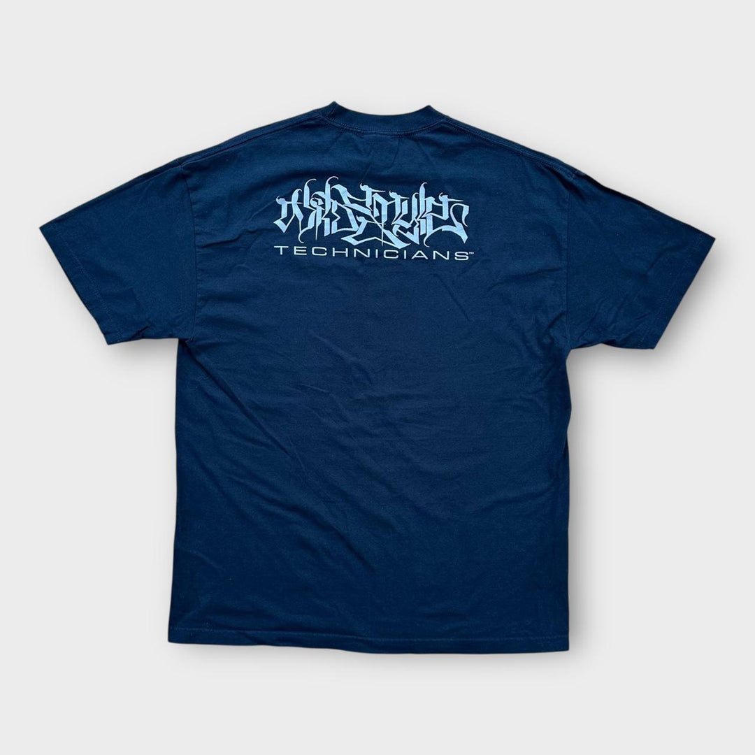 T-shirt grafica Hip-Hop Technicians stile selvaggio - XL