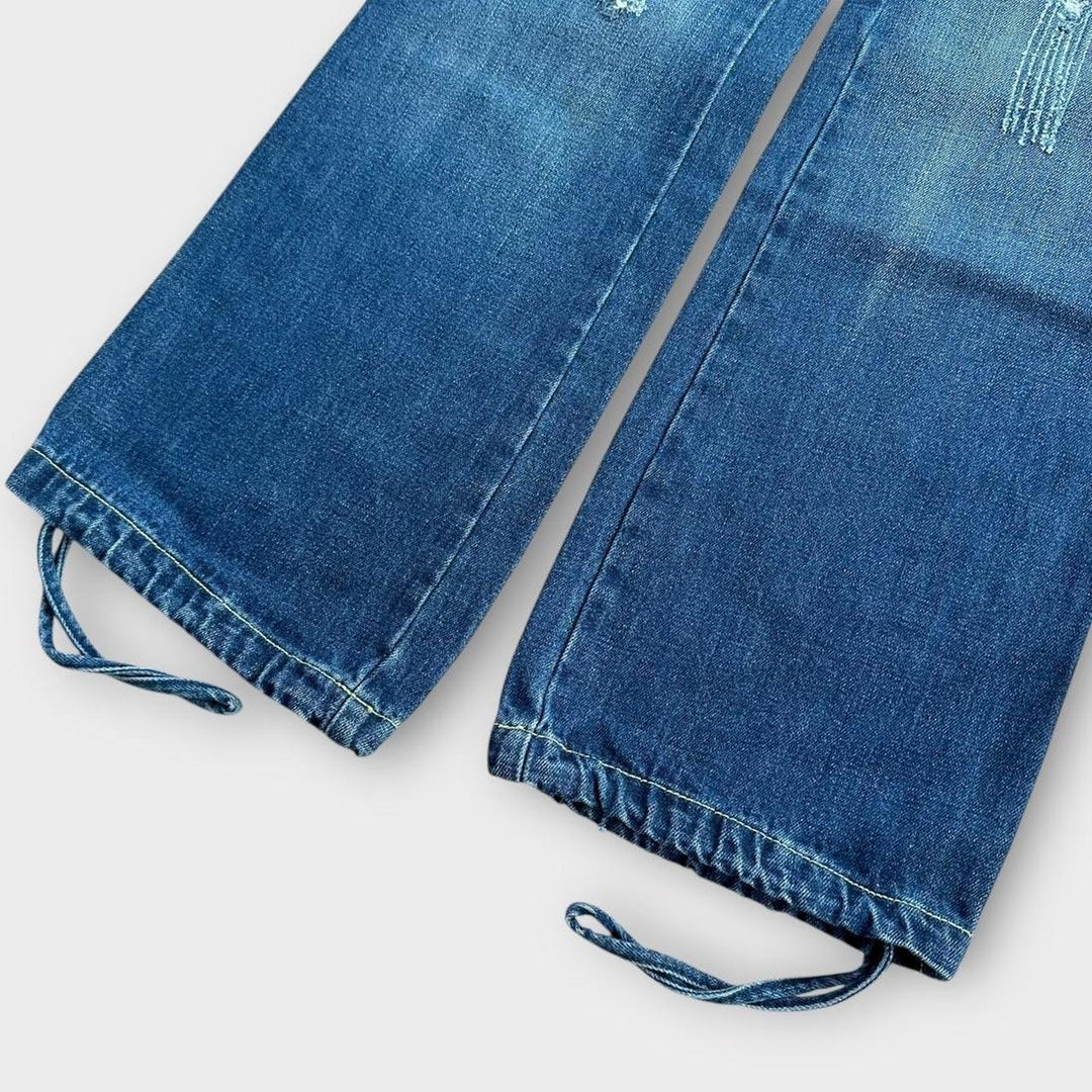 Jeans vintage a gamba larga Y2K - 32 pollici