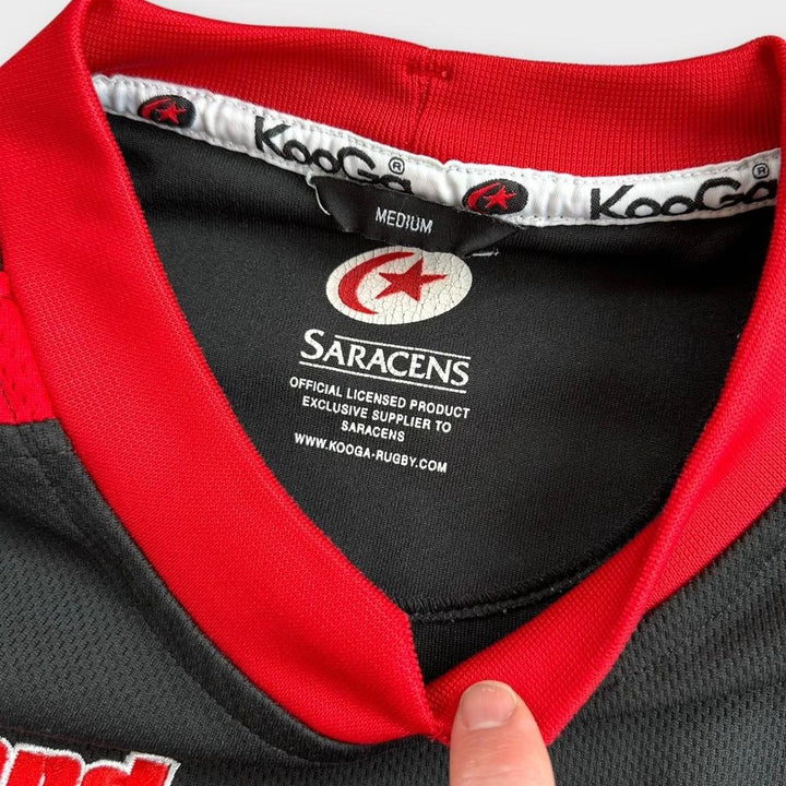 Maglia da rugby vintage Saracens - media