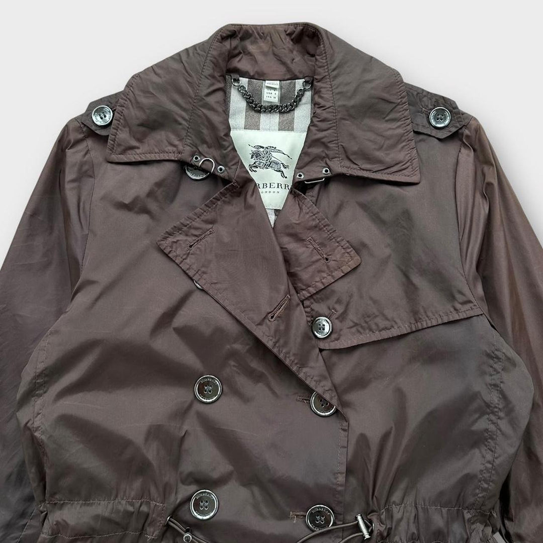 Trench vintage Burberry in nylon - UK6
