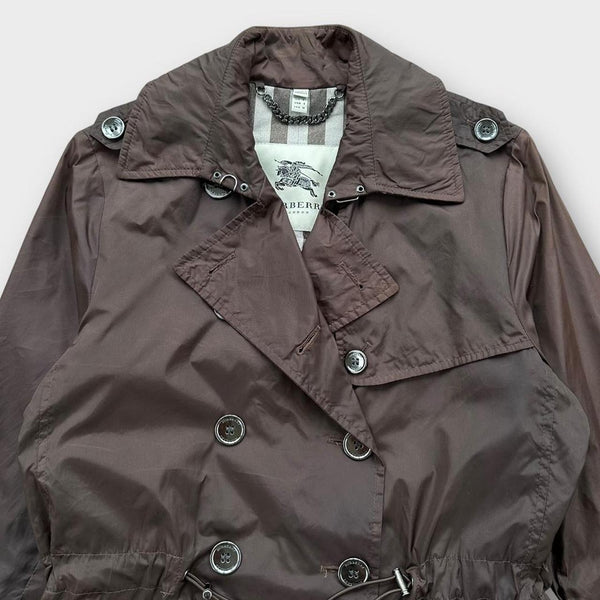 Trench vintage Burberry in nylon - UK6