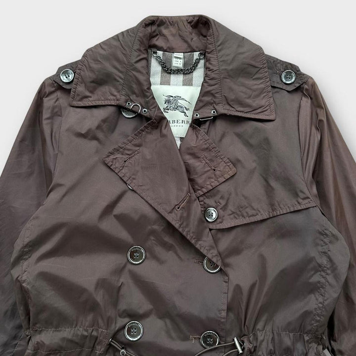 Trench vintage Burberry in nylon - UK6