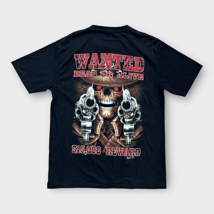 T-shirt grafica con teschio - XL