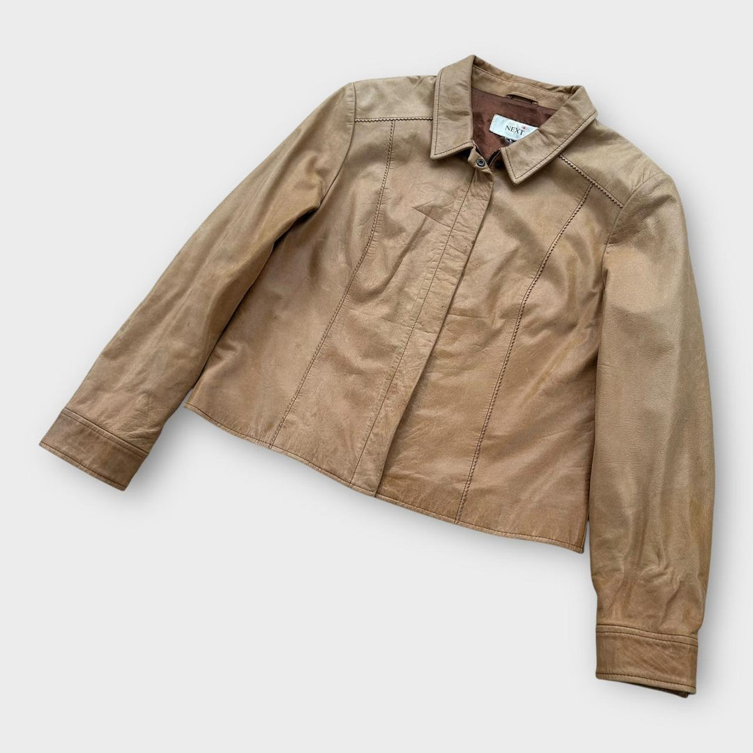 Giacca in pelle Y2K Next: taglia grande da donna