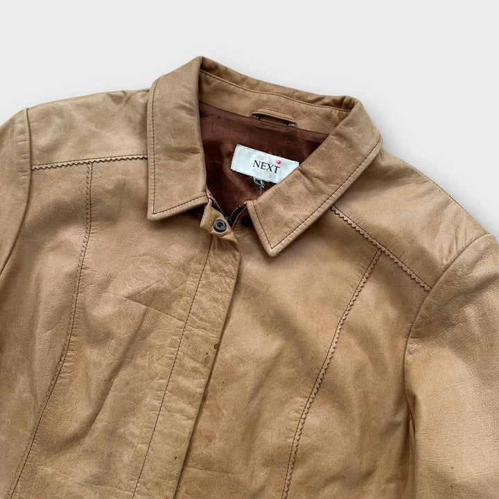 Giacca in pelle Y2K Next: taglia grande da donna