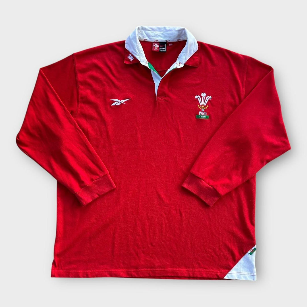 Maglia da rugby vintage del Galles - XXXL