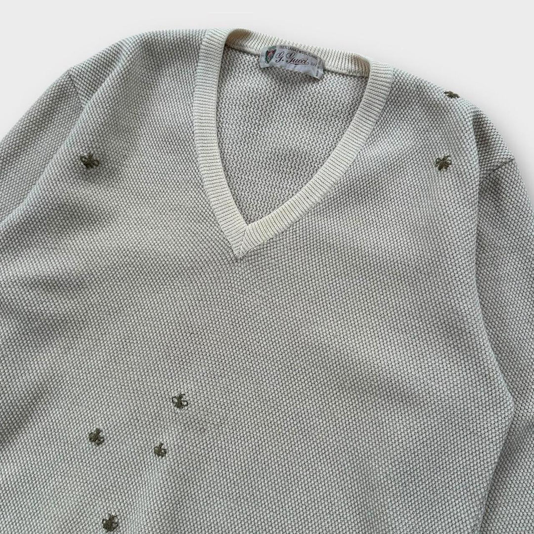 Maglione lavorato a maglia Gucci vintage anni '90 - medio