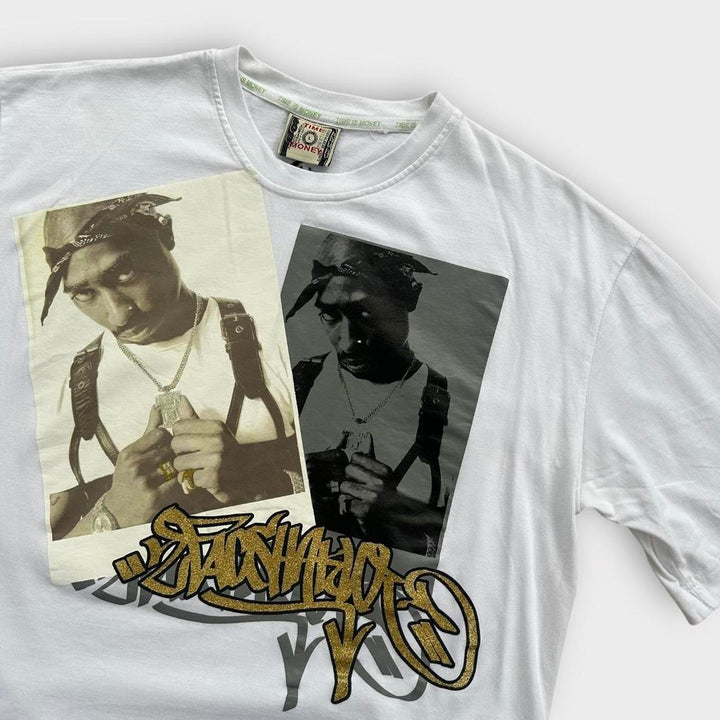 T-shirt grafica Tupac - grande