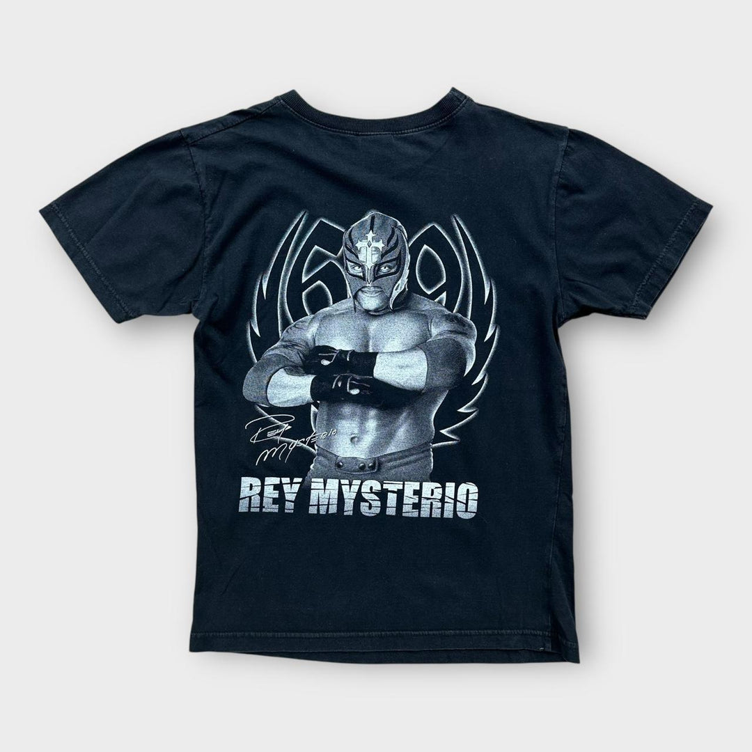 T-shirt vintage Rey Mysterio - taglia grande da donna