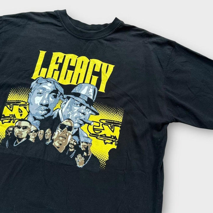 T-shirt grafica vintage di Tupac & Biggie - XL