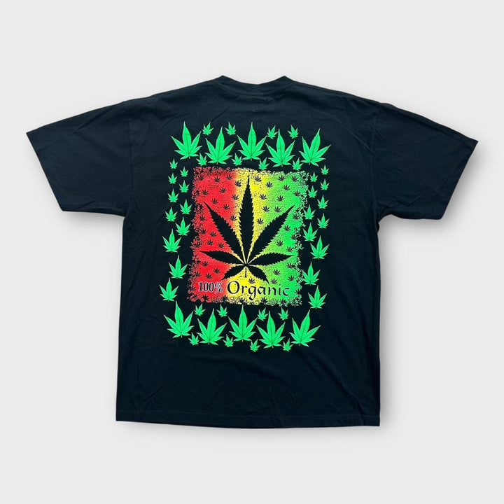 T-shirt con grafica Weed - XL