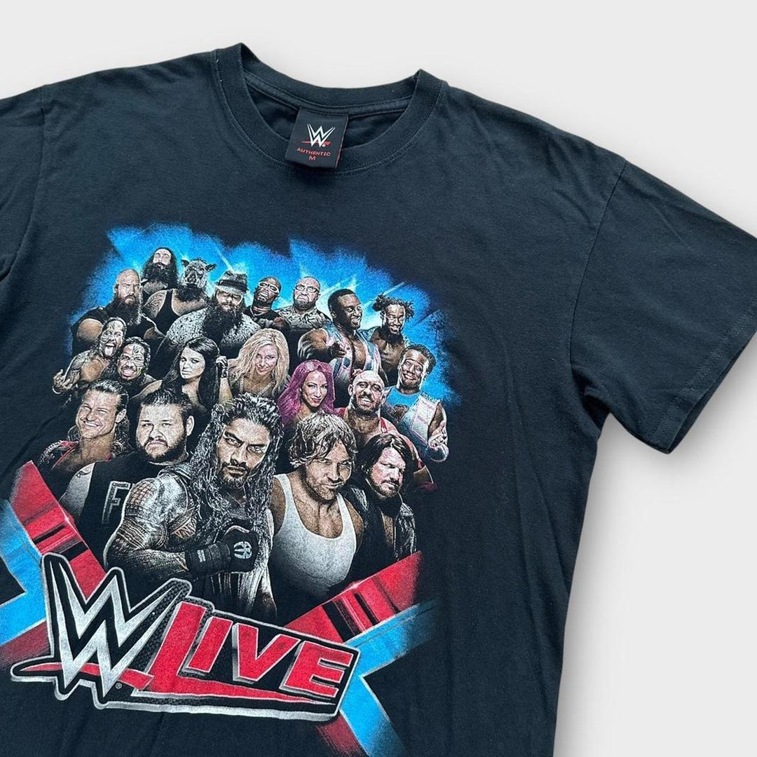T-shirt grafica WWE - media