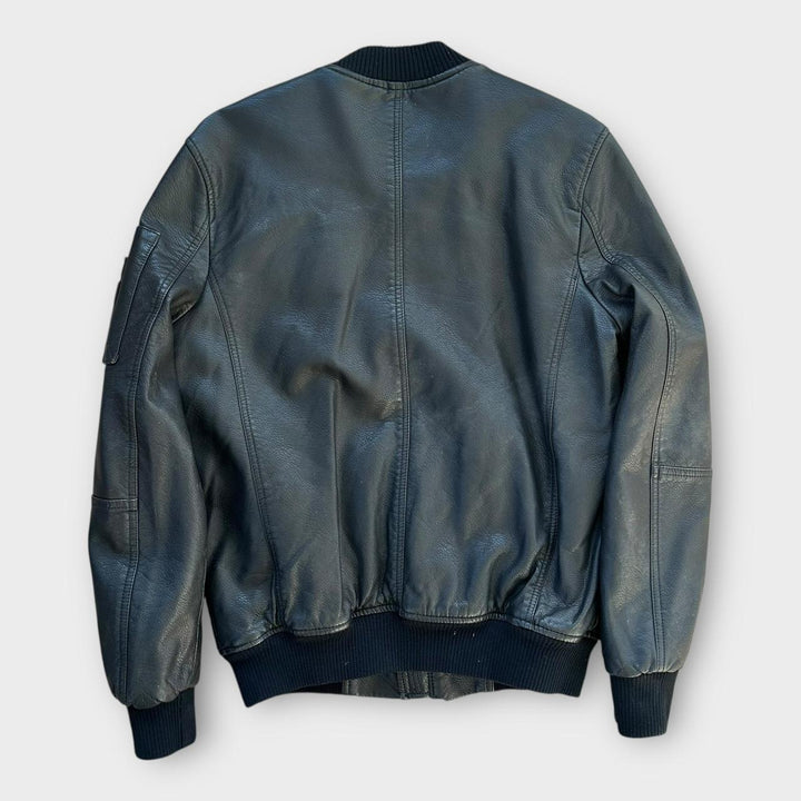 Giacca in pelle Porter e Ash - piccola