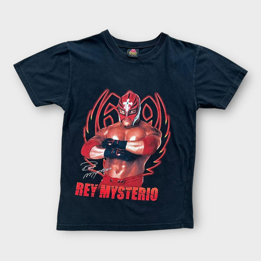 T-shirt vintage Rey Mysterio - taglia grande da donna