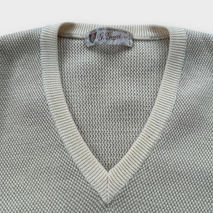 Maglione lavorato a maglia Gucci vintage anni '90 - medio