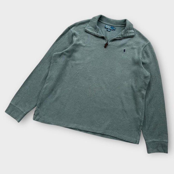 Maglione Polo Ralph Lauren con zip a un quarto - XL