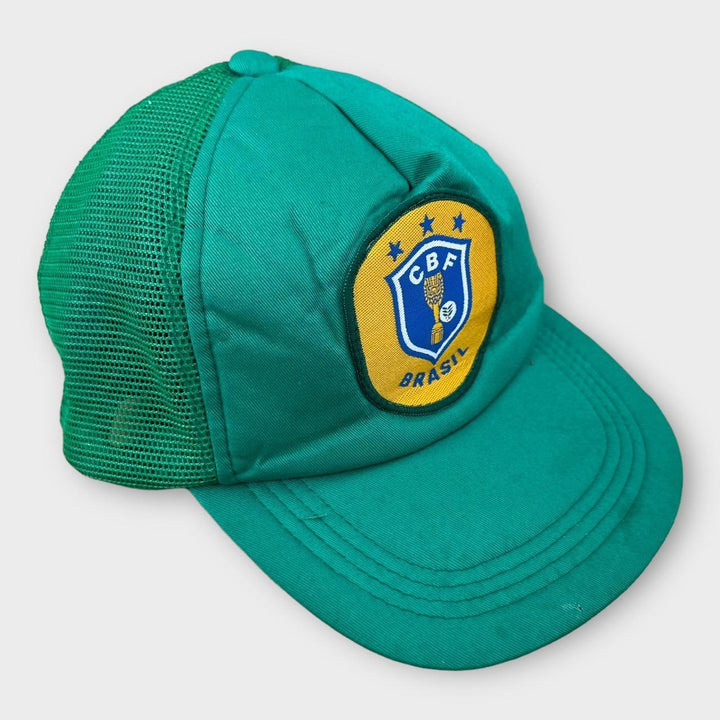 Cappellino da calcio del Brasile degli anni '90 - taglia unica