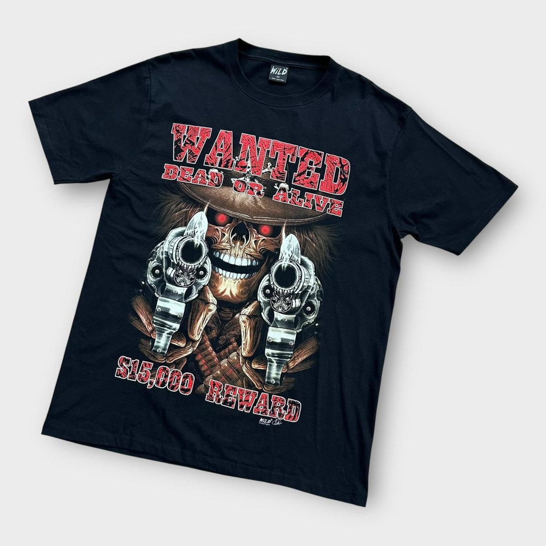 T-shirt grafica con teschio - XL