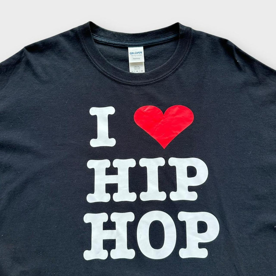 Maglietta hip-hop con cuore - XL
