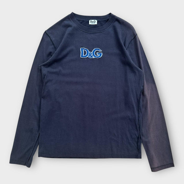 T-shirt a maniche lunghe di D&G - junior XL (taglia grande da donna)