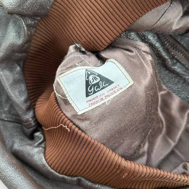 Giacca da volo in pelle vintage - grande