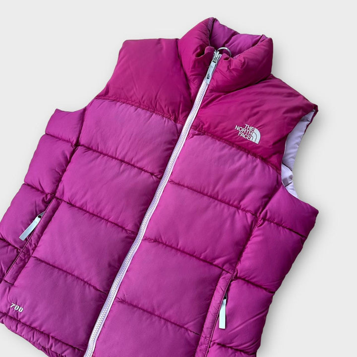 Piumino gilet vintage The North Face - taglia large da donna
